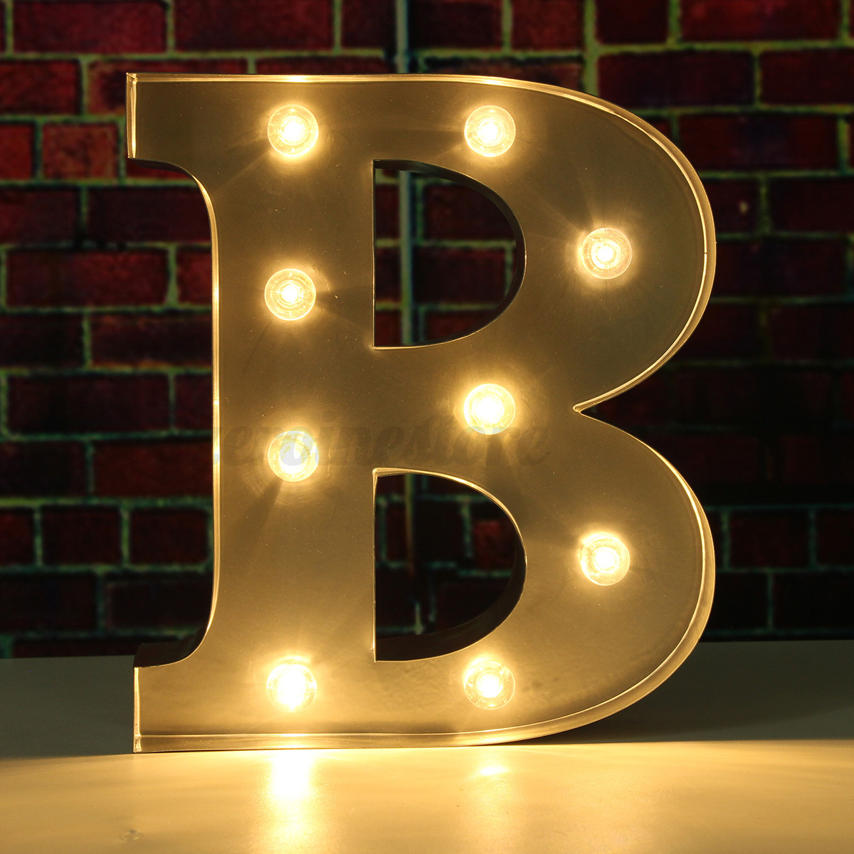 9 metal led marquee letter alphabet light a to m vintage circus