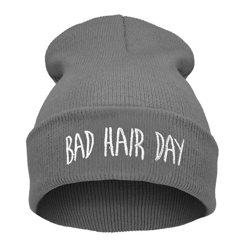Warm Winter Fashion Bad Hair Day Cap Hip Hop Knit Beanie Hats