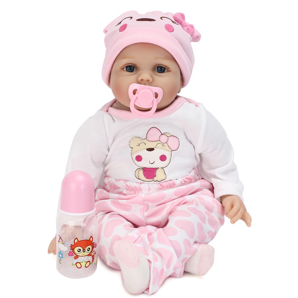 18/22" Realistic Newborn Baby Doll Reborn Soft Girl Boy ...