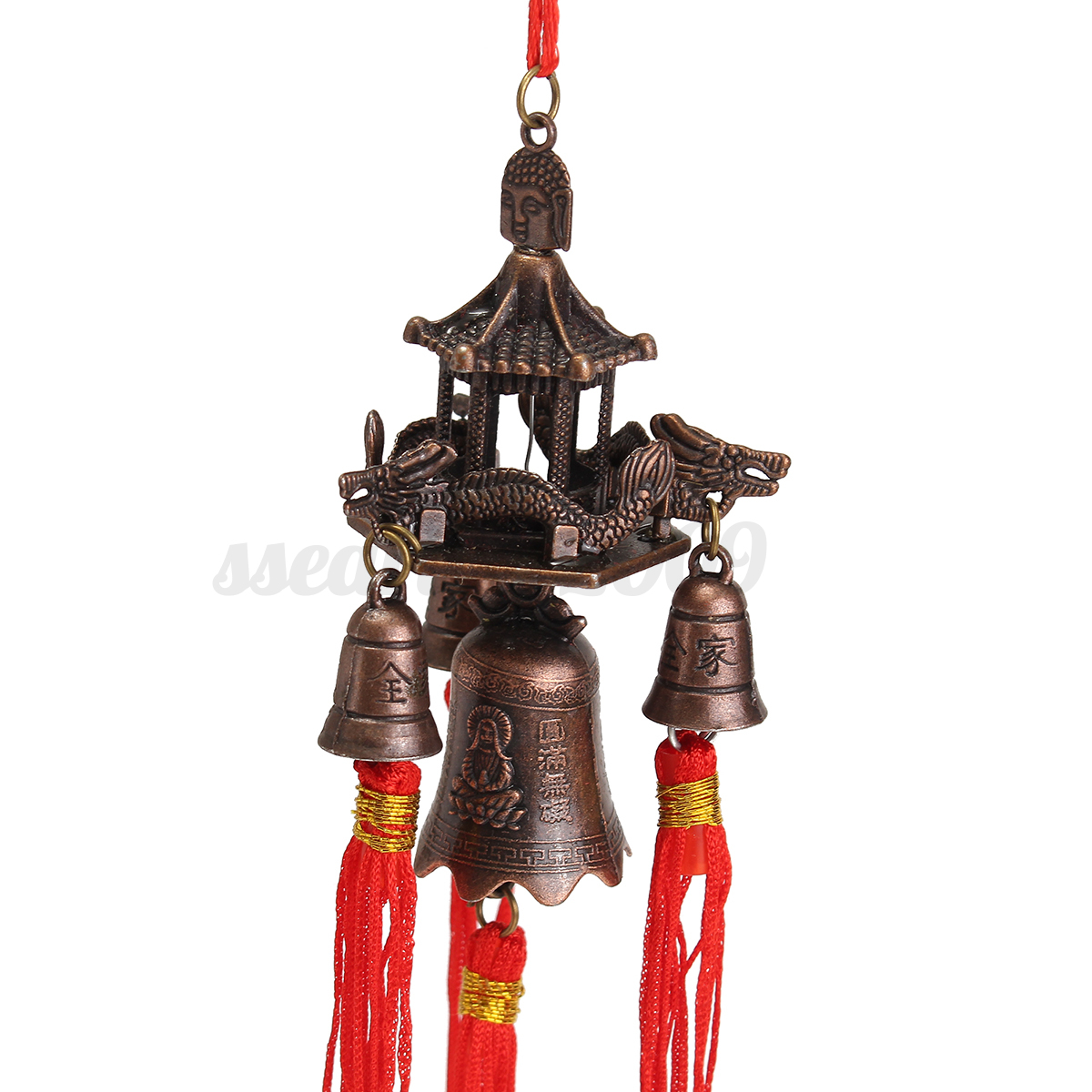 Feng Shui Bell Wind Chime Chinese Lucky Fortune Car Hanging Feng Shui Bell Wind Chime Chinese Lucky Fortune