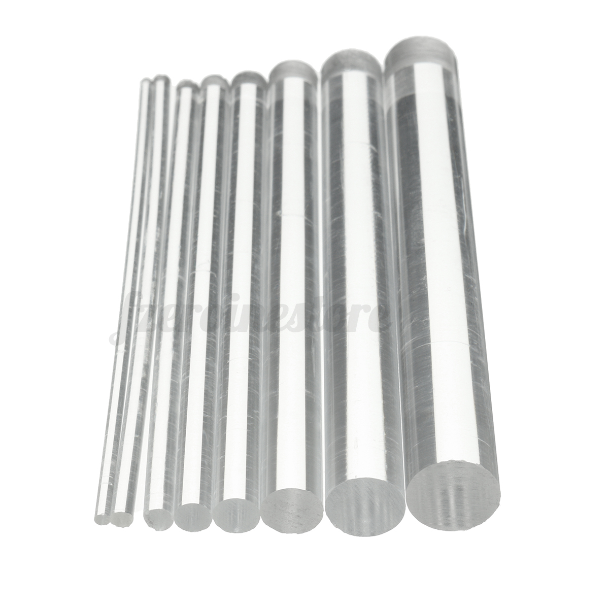 PERSPEX ROD 6mm DIAMETER SELECT LENGTH CLEAR ACRYLIC