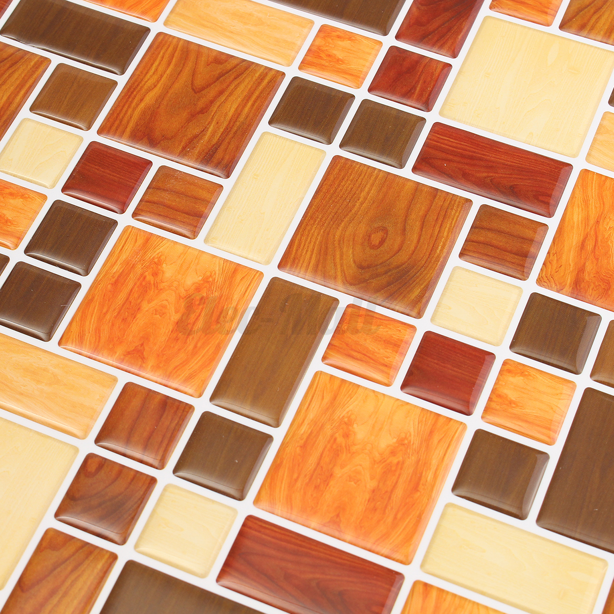 3D Wall Sticker Tile Brick Selfadhesive Mosaic Kitchen Bathroom Home Decor  eBay