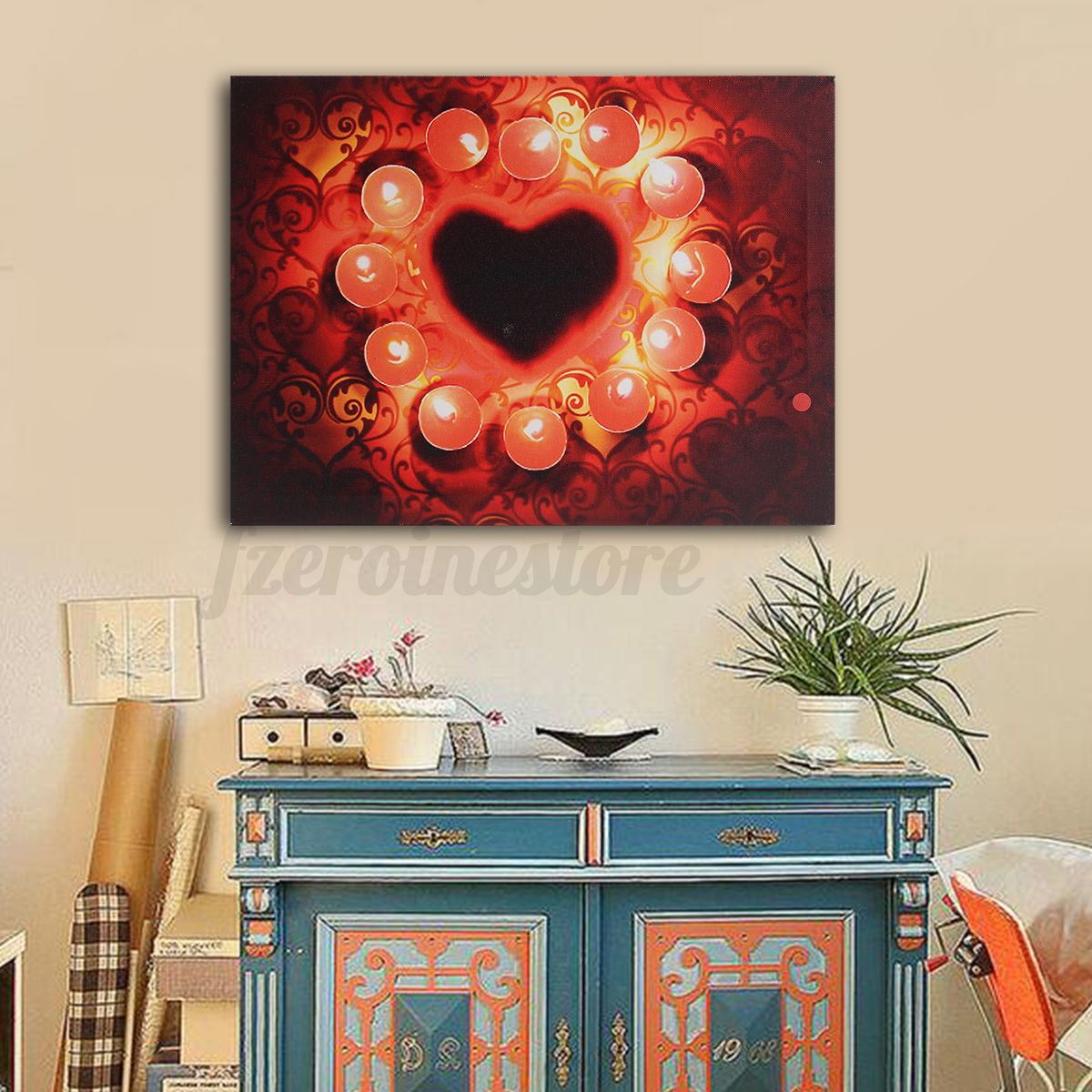 Led Bild Mit Beleuchtung Leuchtbild Kerzen Leinwandbild Wandbild Led Bild Mit Beleuchtung Leuchtbild Kerzen Leinwandbild Wandbild