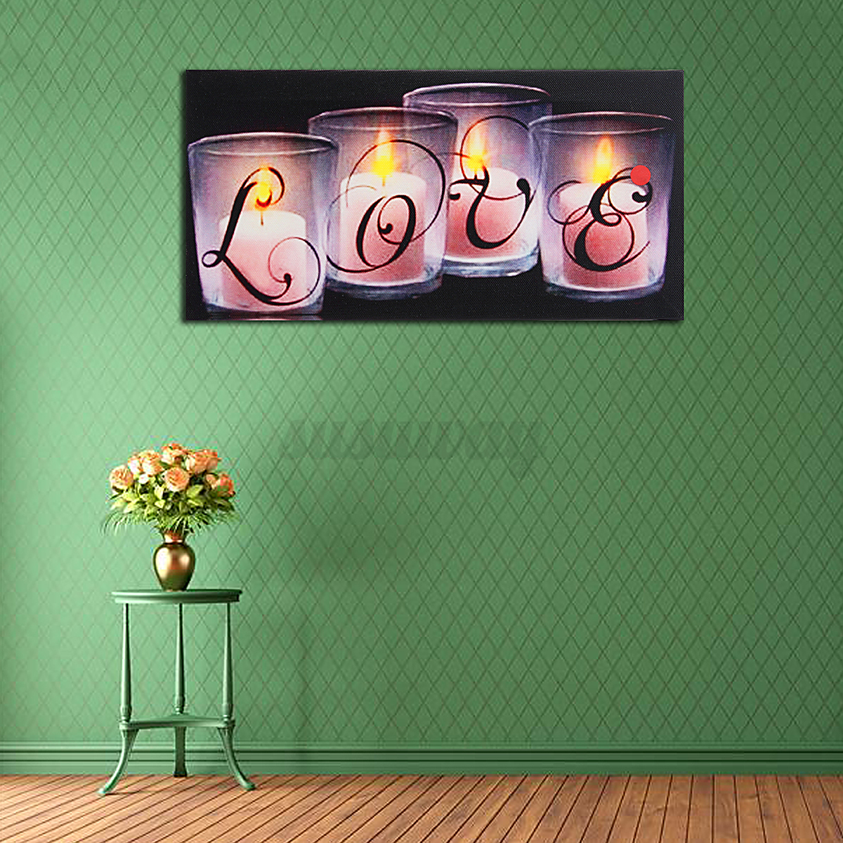 Christmas LED Light Up Luminous Framed Canvas Painting Christmas LED Light Up Luminous Framed Canvas Painting