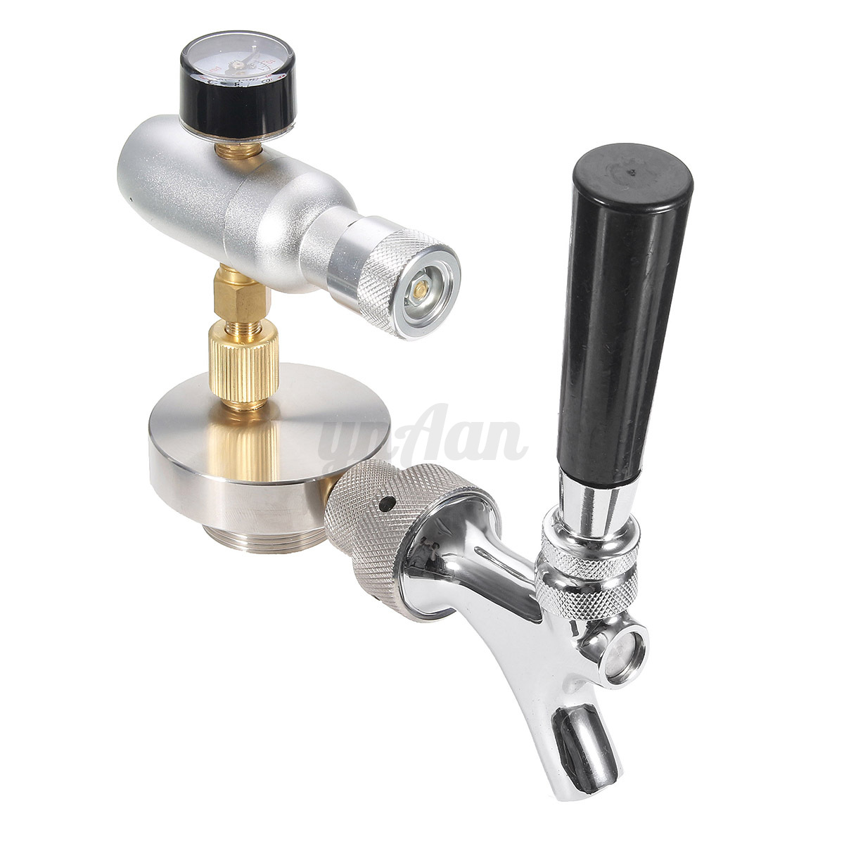 Spears Tap Beer Faucet CO2 Injector Keg For 2L/3.6L/5L 