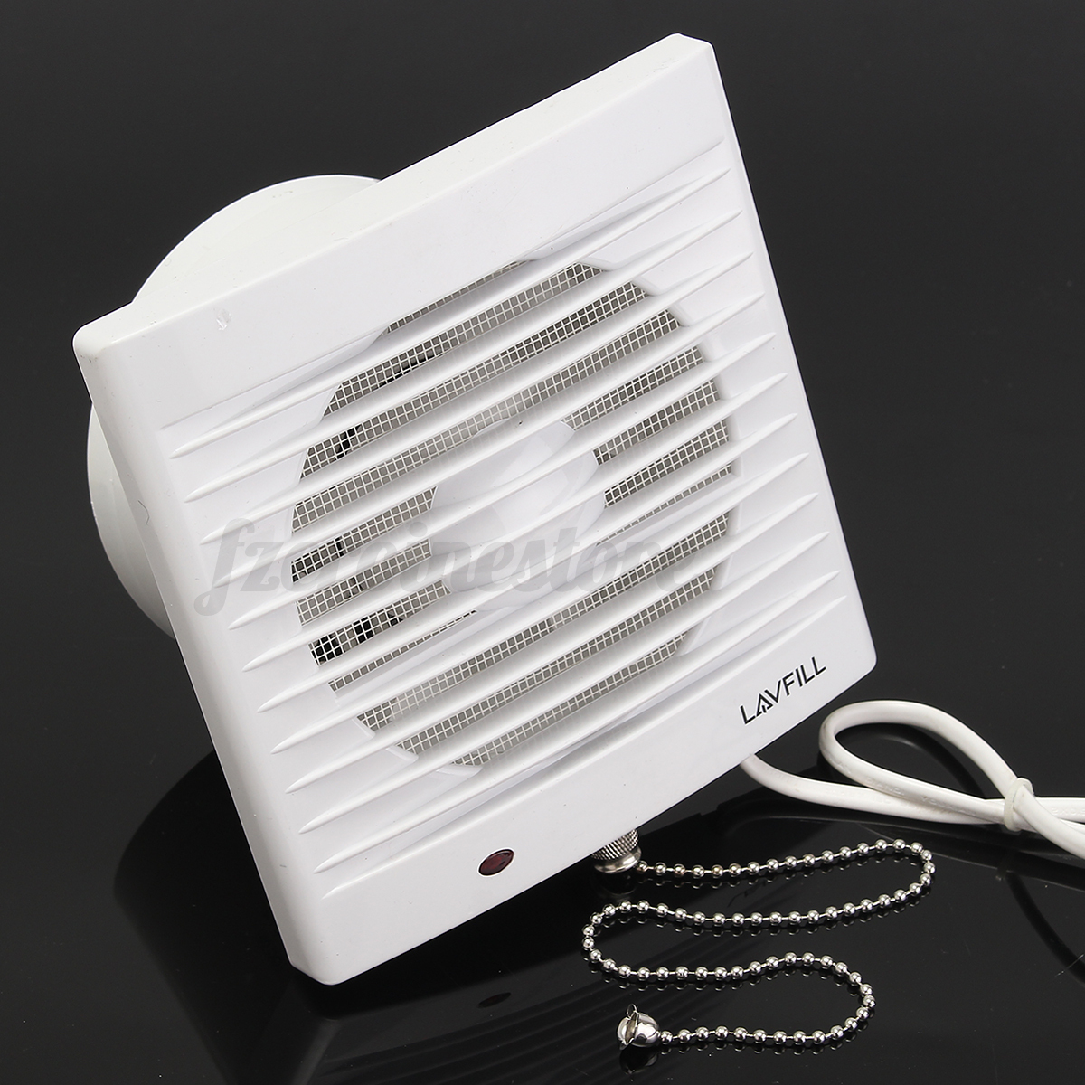 5" Bad-Lüfter Wand Abluft Ventilator Fan Badlüfter Fenster Küchen WC